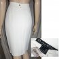 CITI YANSI FUGEL Off-White Exec Career Skirt sz 8 - $19.99 - Retai $168
