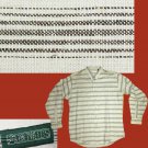 Men's Sport Shirt in Cotton/Linen by J.W. Tweeds New Made in USA M High quality