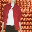 I.B. Diffusion Mixed Knit Boyfriend Sweater in Rust Medium $24.99 - MSRP $138