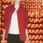 I.B. Diffusion Mixed Knit Boyfriend Sweater in Rust Medium $24.99 - MSRP $138
