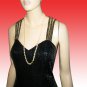 DropDead BACK on this NEW NITELINE Della Roufogali COCKTAIL DRESS Black wGold 6