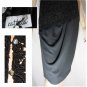 Layered Lace Overlay Evening Dress by Cattiva - $79.99 - Retail $522 - black - sz 8