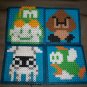 Mario Enemies Coasters (set of 4)