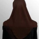 Plain Rough Chiffon Hijab - Mocha