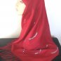 Sequin Style Pashmina Hijab - Rouge
