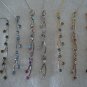 Crystal Spray Hijab Pins - Blue and Gold