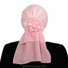 Spanish Flower HijabiCap Premade Hijab - Pink