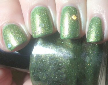 Boii Nail polish Green hulk man