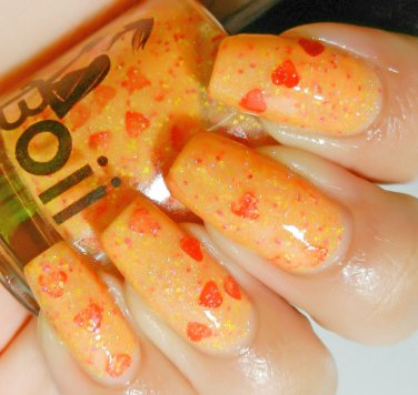 Boii Nail polish Art is forever Love