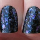 blue flakie  Glitter Polish - Boii Nail polish