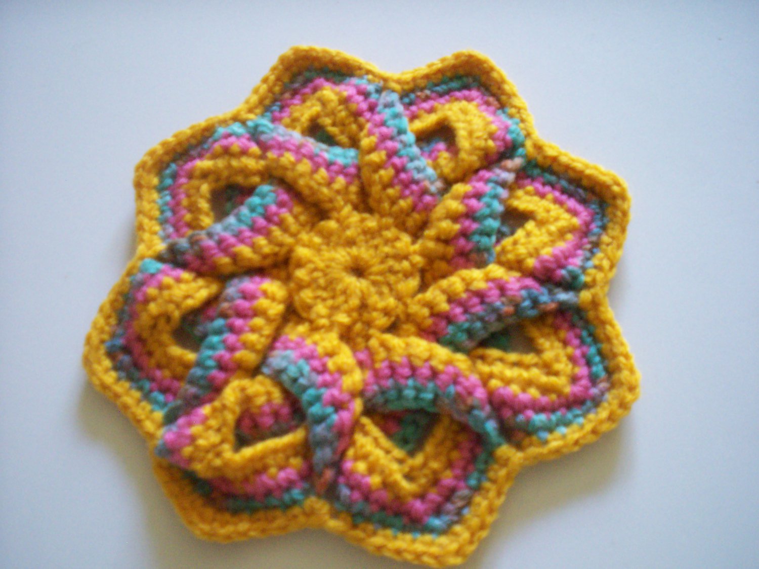 Crocheted  coaster/trivet