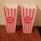 Red & White Popcorn Holders