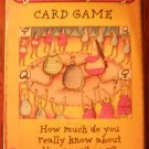 Battle of the Sexes card game