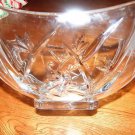 Waterford Lead Crystal Glass Bowl Bamboo Collection
