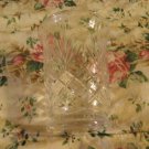 Contemporary Cut Glass Vase
