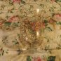Contemporary Glass Vase with Gold Design