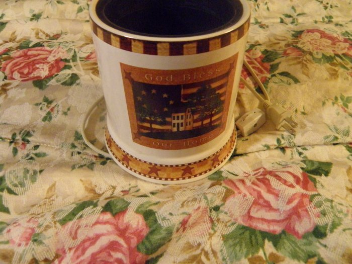 Used Electric Candle Warmer Flag with Home