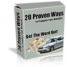 20 Proven Ways To Promote Your Website!