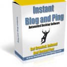 Instant Blog and Ping Automated Desktop Software