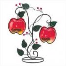 COUNTRY APPLES TEALIGHT HOLDER  W12560