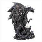 FEROCIOUS DRAGON TEALIGHT HOLDER  W12647