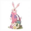 BUNNY GARDENER TEALIGHT HOLDER  W12661