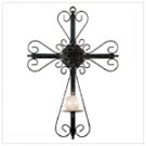 CROSS CANDLEHOLDER  W31153