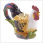 CERAMIC ROOSTER CANDLE  W38551