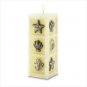 SEASCAPES CUBE CANDLE  W38552