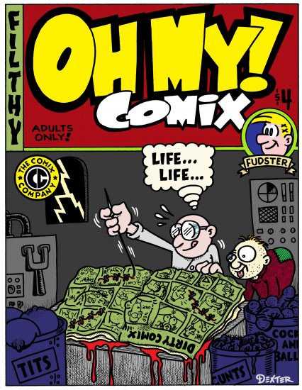 OH MY! COMIX #1 - Dexter Cockburn Underground Comix