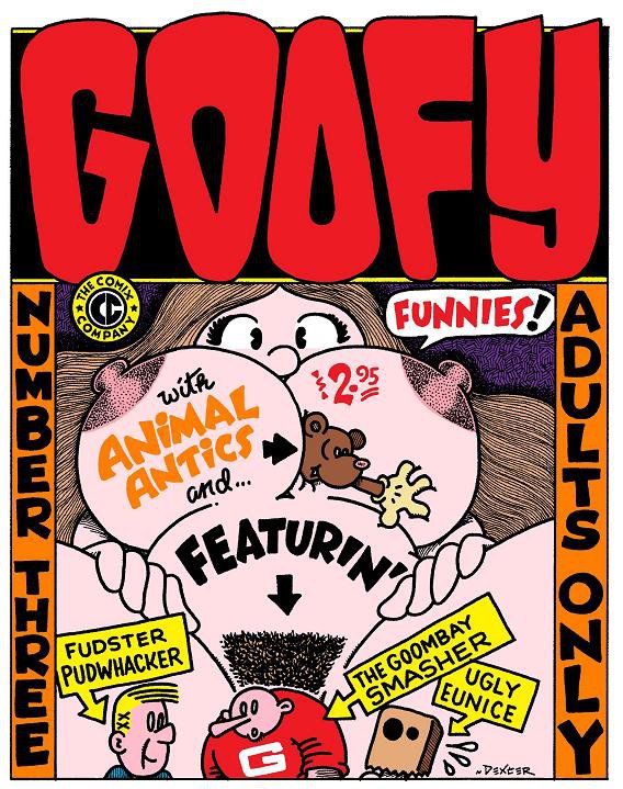 GOOFY FUNNIES #3 - Dexter Cockburn Underground Comix