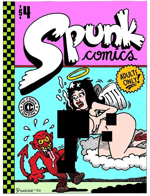 SPUNK COMICS #1 Underground Comix by Dexter Cockburn