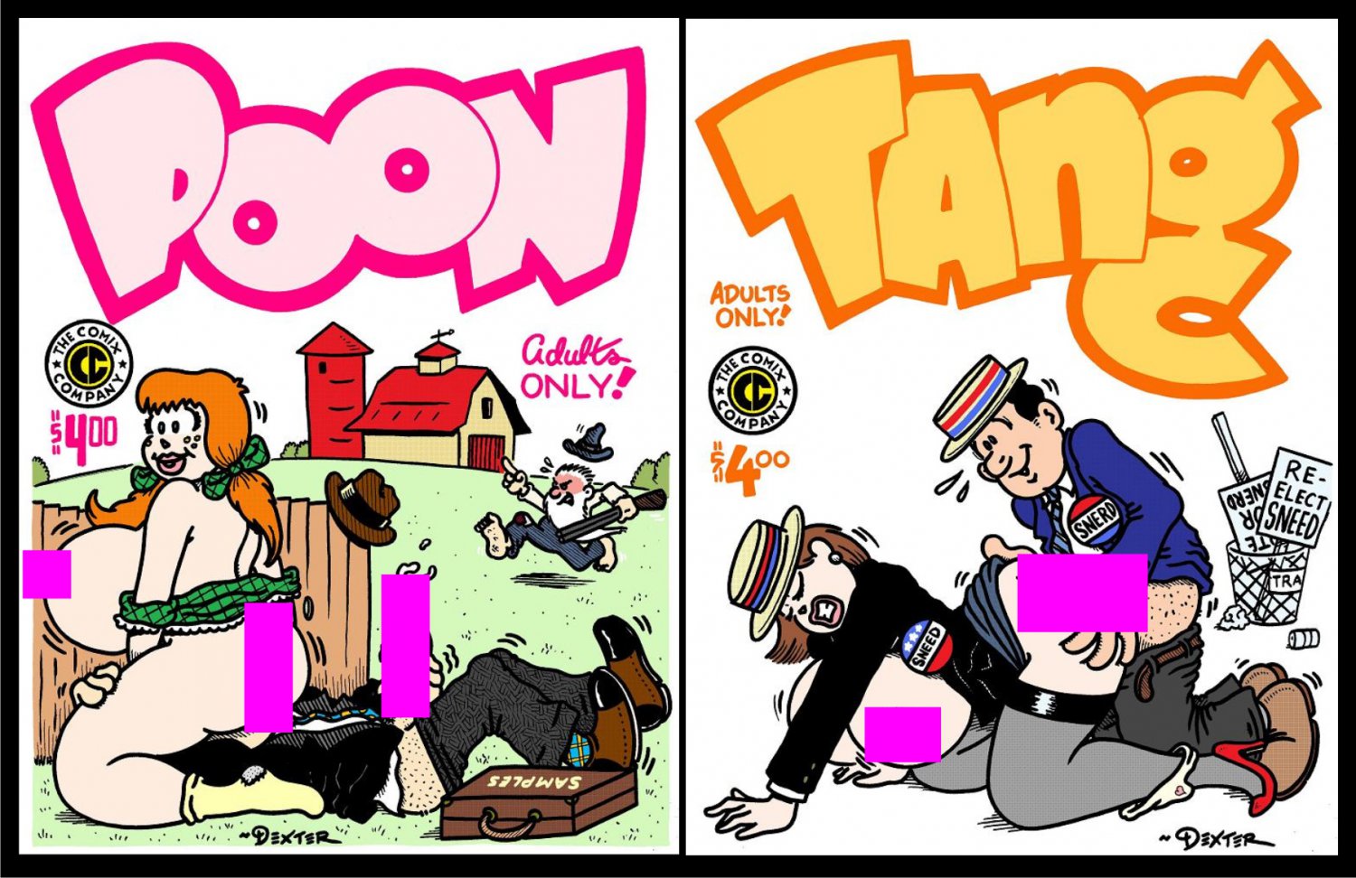 POON and TANG - Underground Comix Dexter Cockburn