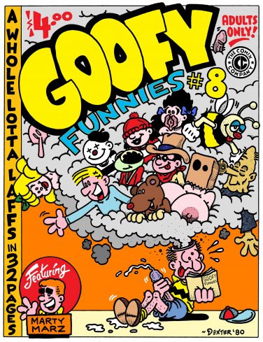 GOOFY FUNNIES #8 - Underground Comix Dexter Cockburn