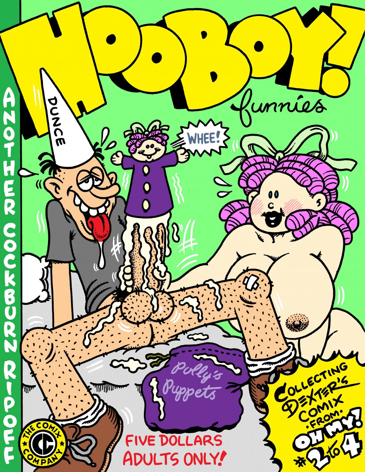 HOO BOY! FUNNIES - Dexter Cockburn Underground Comix
