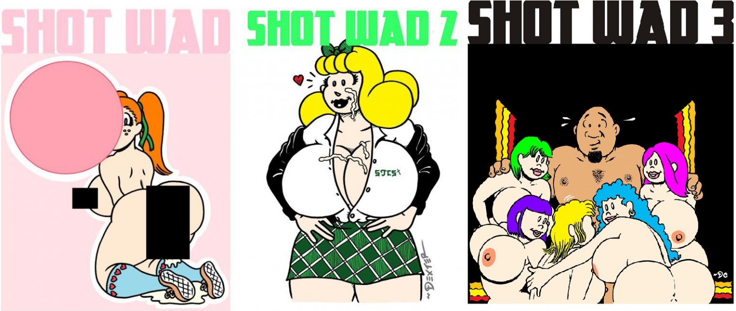 SHOT WAD TRIO - Dexter Cockburn Digital Comix