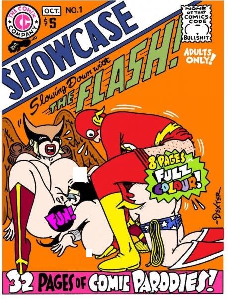 COMIX COMPANY SHOWCASE PARODY - Dexter Cockburn Underground Comix