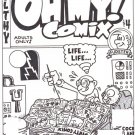 OH MY! COMIX #1 ORIGINAL COVER ART - Dexter Cockburn Underground Comix