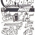 BUTTRAG MAG #8 ORIGINAL COVER ART - Dexter Cockburn Underground Comix