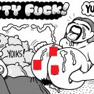 MORE HOT BISCUITS! FITTY TUCK - Dexter Cockburn Original Art