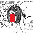 MORE HOT BISCUITS! GLORP! GLUP! - Dexter Cockburn Original Art