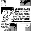 FIRST BASE FUNNIES PG 21 - Dexter Cockburn Original Art