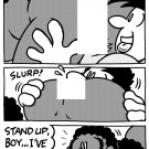FIRST BASE FUNNIES PG 20 - Dexter Cockburn Original Art