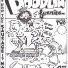 DOODLIN FUNNIES #2 COVER ART - Dexter Cockburn Original Art