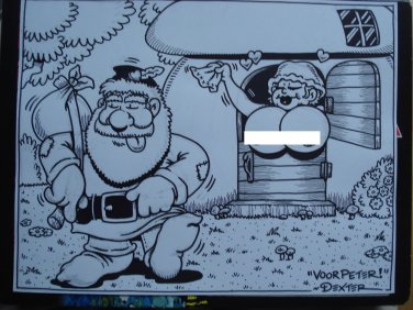 DOUWE DABBERT PARODY ART - Dexter Cockburn Underground Comix