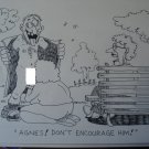 TWO GALS AT THE PARK ORIGINAL ART - Dexter Cockburn Original Art