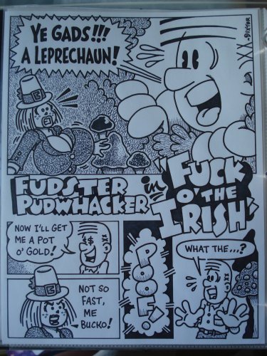 FUN OF THE IRISH ORIGINAL ART - Dexter Cockburn Original Art