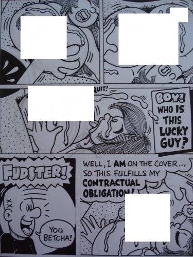 DEXTER COMIC PAGE 4 - Dexter Cockburn Original Art