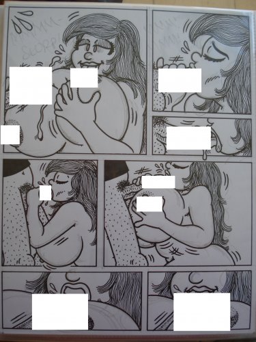 DEXTER COMIC PAGE 2 - Dexter Cockburn Original Art