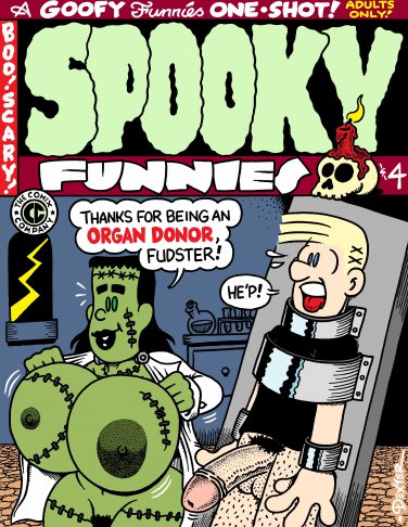 SPOOKY FUNNIES - Dexter Cockburn Underground Comix
